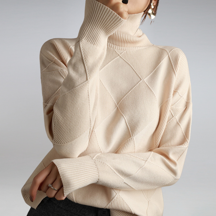 Leah - Soft turtleneck sweater