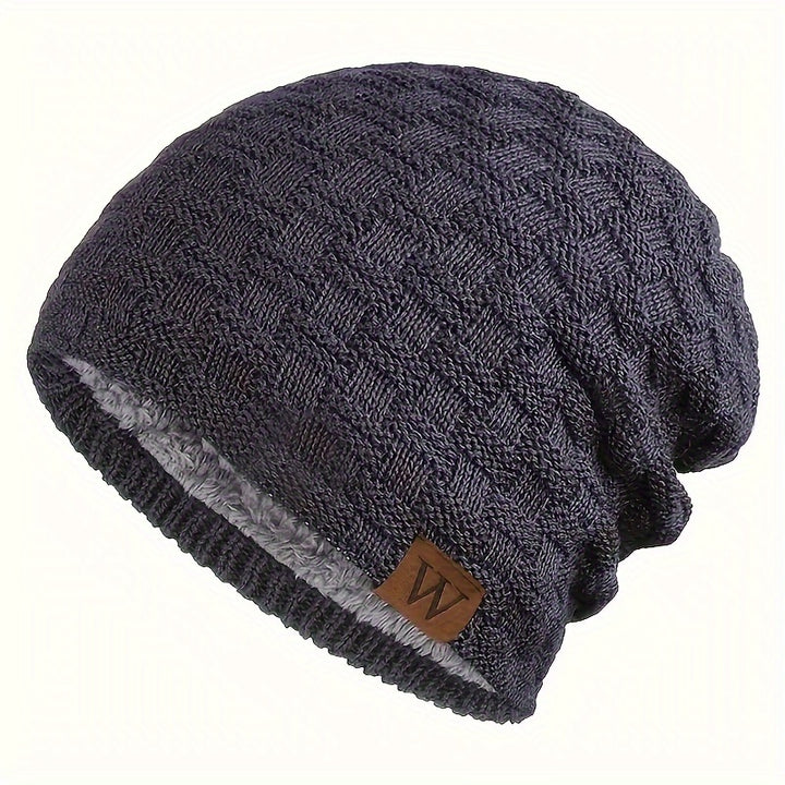 Fleece Lined Knitted Hat