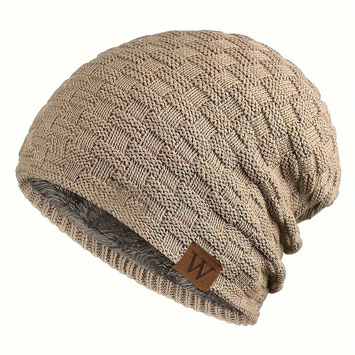 Fleece Lined Knitted Hat