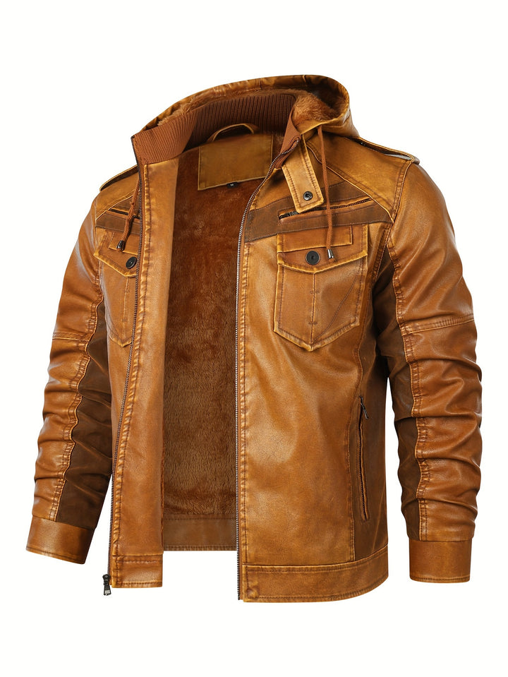 Mario | Leather Motorcycle Jacket