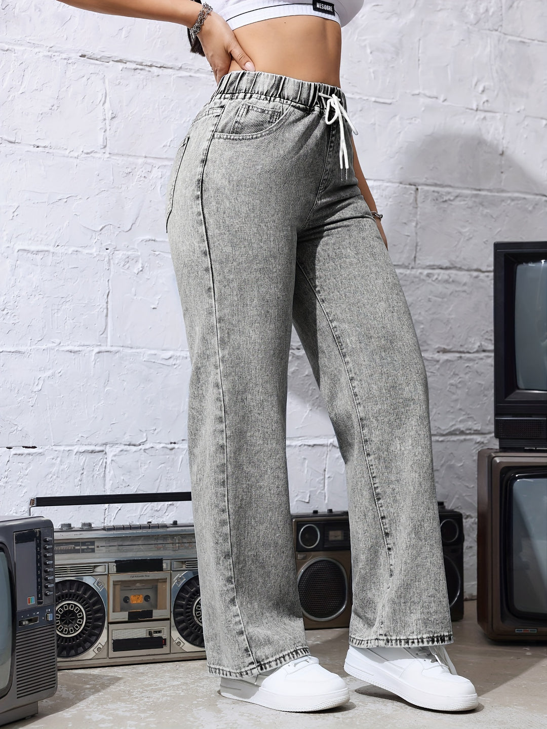 Lucy | Elastic Waistband jeans