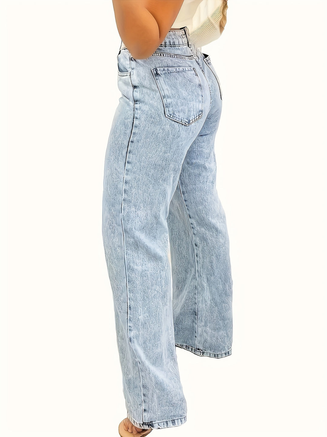 High-Waisted Stretchy Skinny Jeans