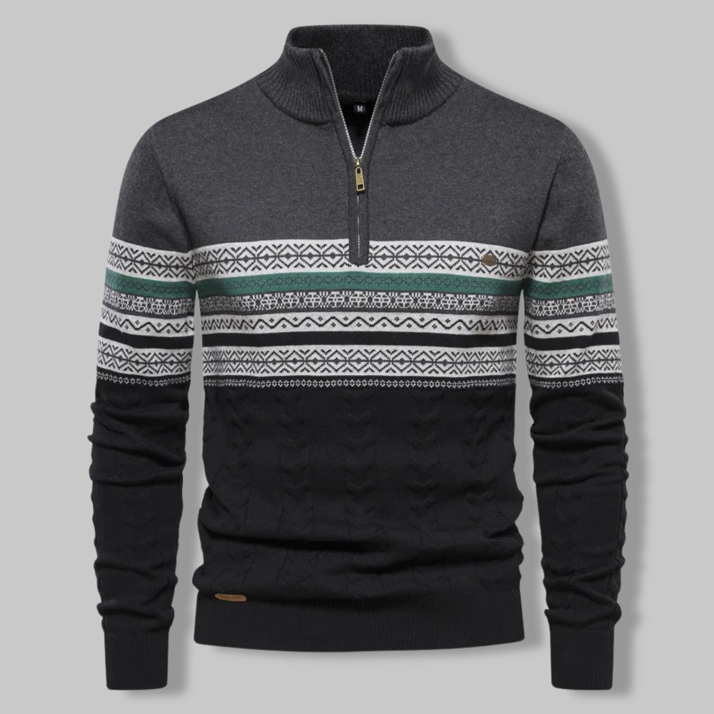 Ernest | Quarter Zip Sweater