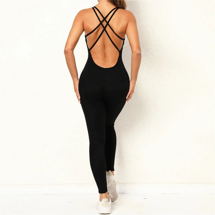 Pad Lycra Jumpsuit