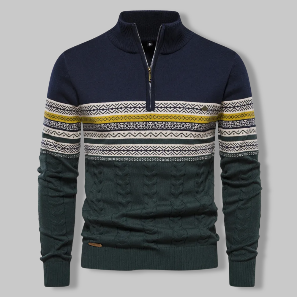 Ernest | Quarter Zip Sweater