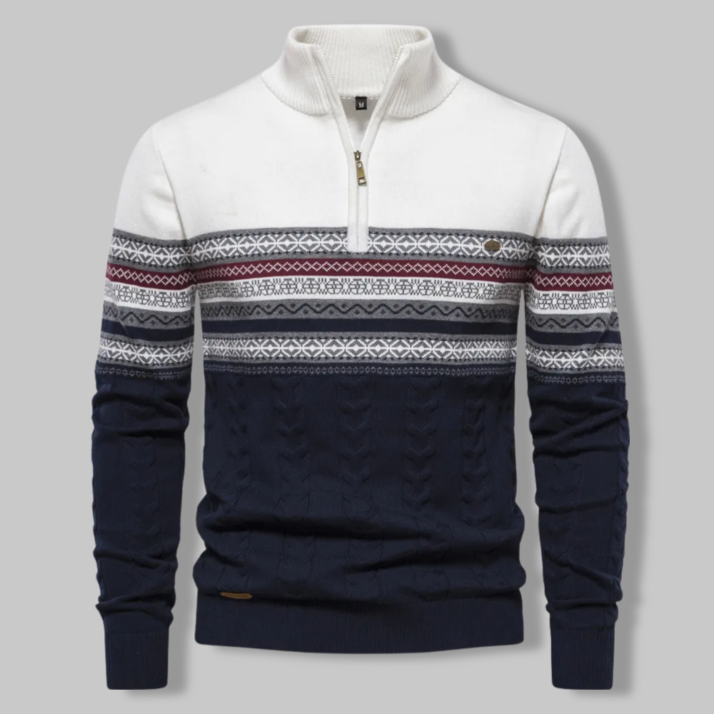 Ernest | Quarter Zip Sweater