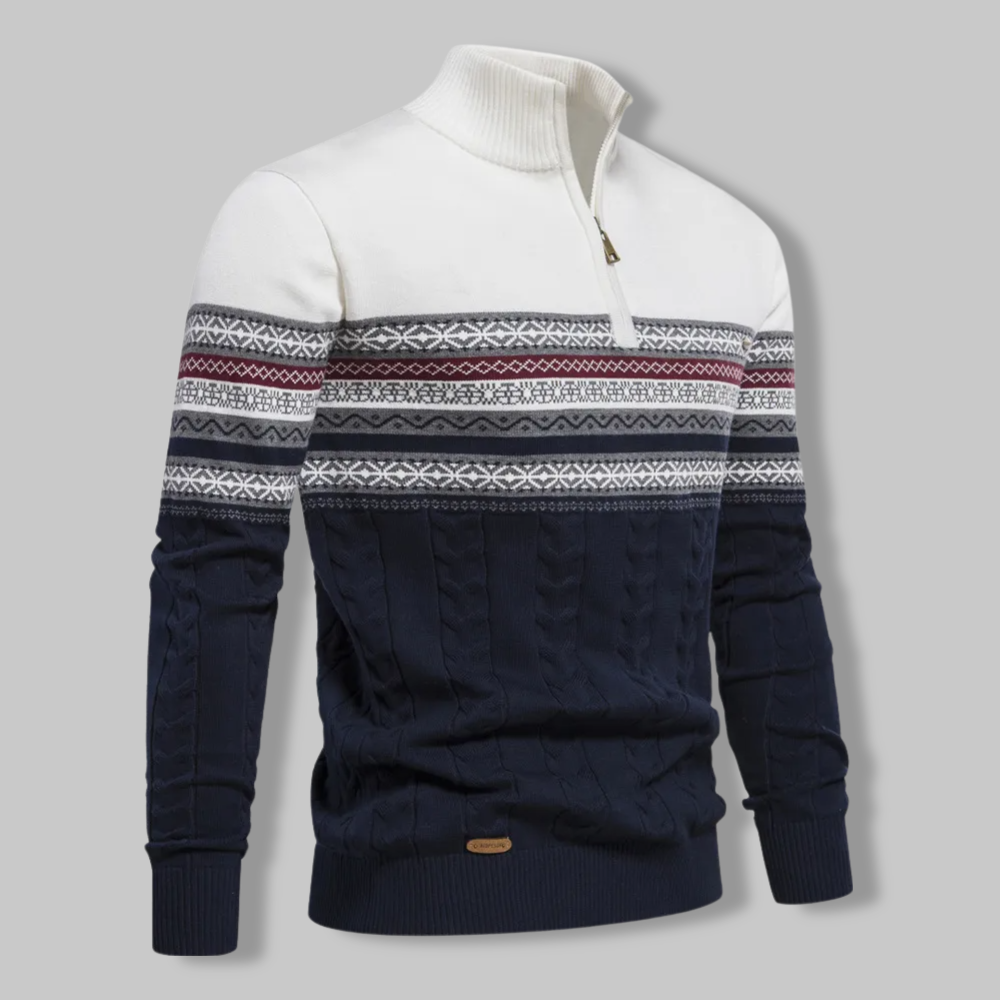 Ernest | Quarter Zip Sweater