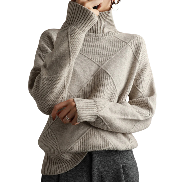 Leah - Soft turtleneck sweater