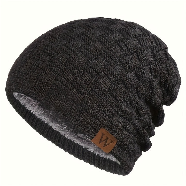 Fleece Lined Knitted Hat